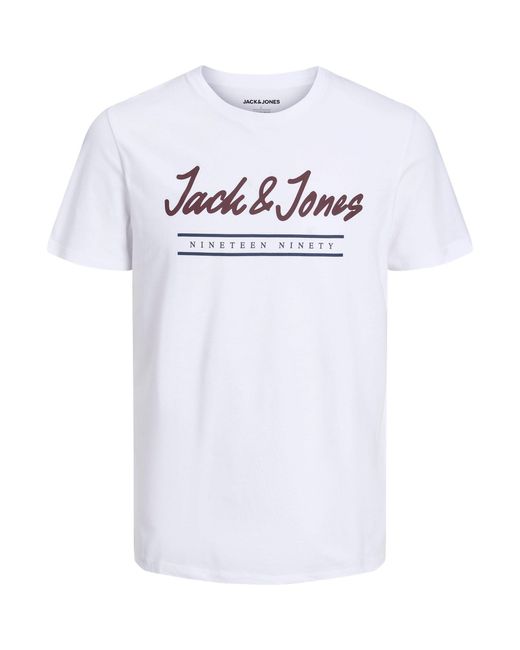 Jack & Jones Multicolor Urban 5 Pack Short Sleeve T Shirt for men