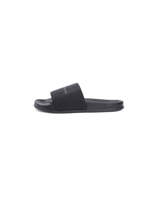 Tommy Hilfiger Blue Pool Sliders for men