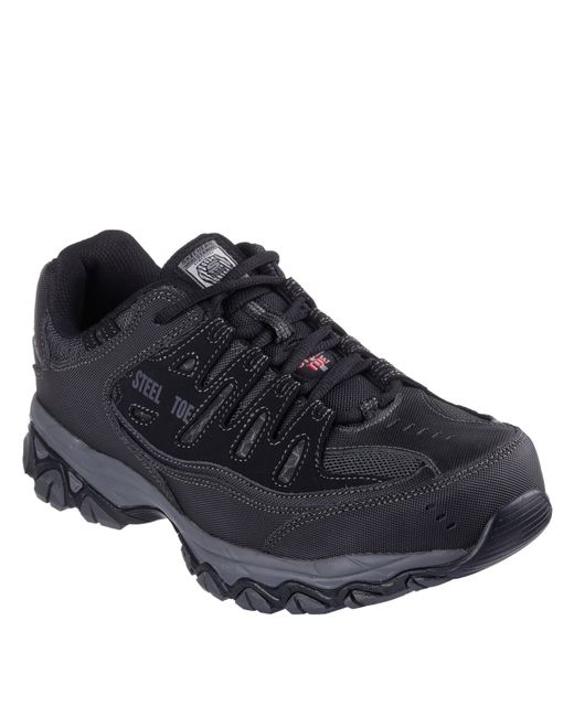 Skechers Black Cozy Campfire Team Toasty Casual Low-Top Trainers for men