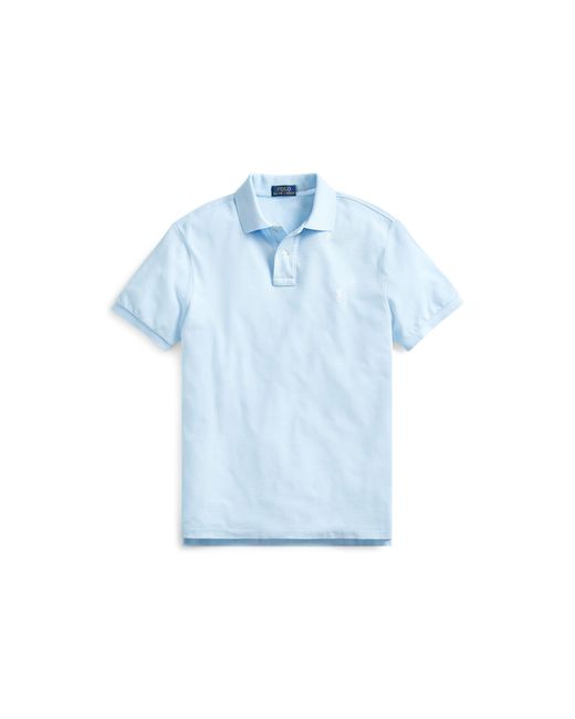 Polo Ralph Lauren Blue Custom Short Sleeve Polo Shirt for men