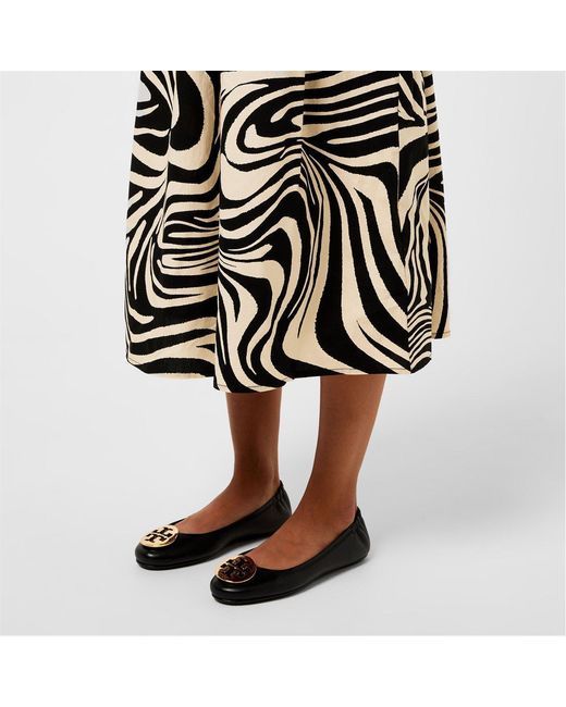 Tory Burch Black Claire Ballet Flats