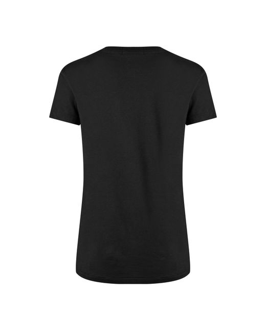 Polo Ralph Lauren Black Round-Neck T-Shirt
