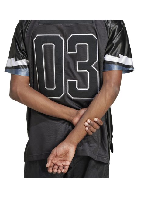 Adidas Originals Black Team Jersey T-Shirt for men