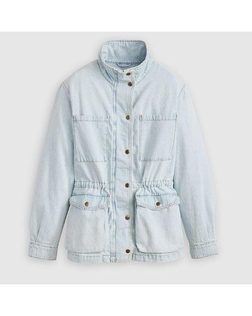 Levi's Blue Karlie Utly Jk Denim Jacket