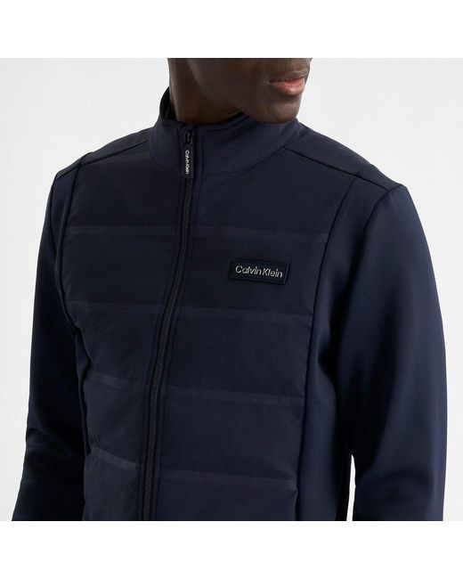 Calvin Klein Blue Performance Golf Jacket for men