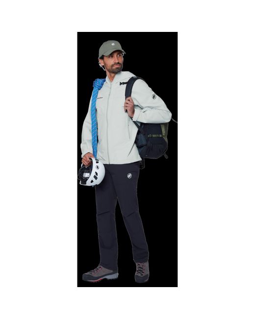 Mammut Black Waterproof Jacket for men