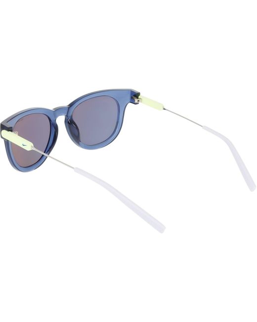 Nike Blue Essence Trend Oval Sunglasses