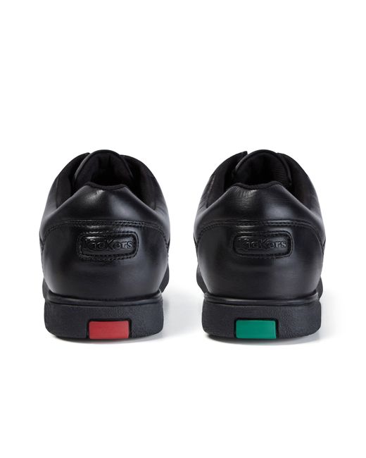 Kickers Black Fragma Lace Shoes for men