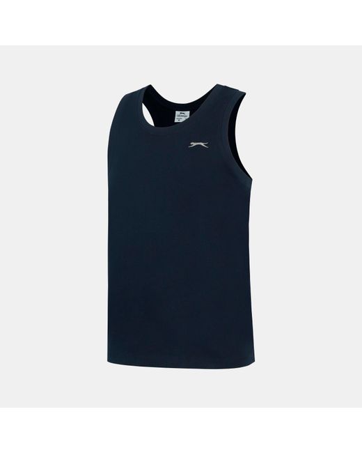 Slazenger 1881 Blue Muscle Vest for men