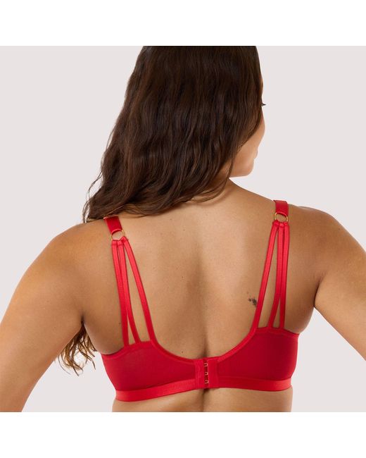 Playful Promises Pippa Deco Embroidered Plunge Bra