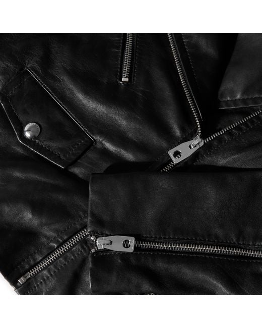 Belstaff Black Leather Jacket