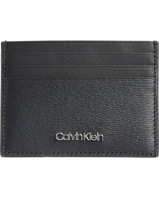 Calvin Klein Black Minimalism Cardholder for men
