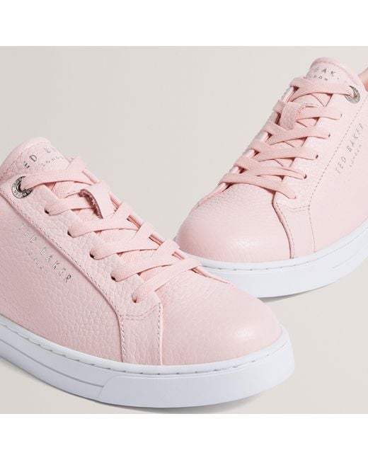 Ted Baker Pink Ted Webbing Trainer