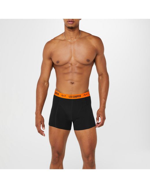 Lee Cooper Blue Essential Boxer Trunk 10-Pack for men