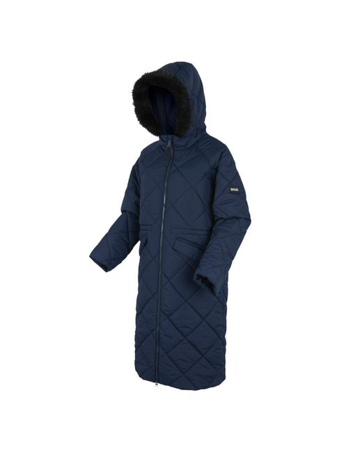 Regatta Blue Freyla Water Resistant Insulated Quilted Jacket