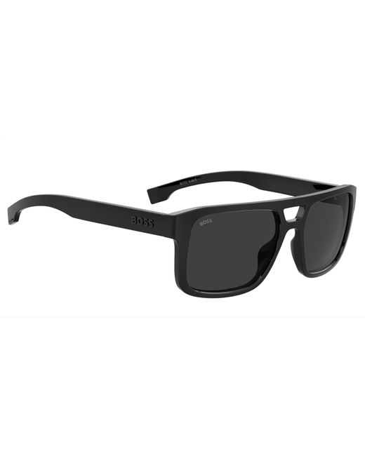 Boss Black Rectangle Sunglasses for men