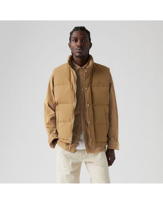 Levi's Natural Rockridge Gilet for men