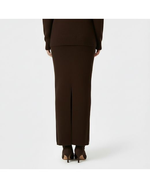 Jack Wills Brown Knitted Jumper Dress