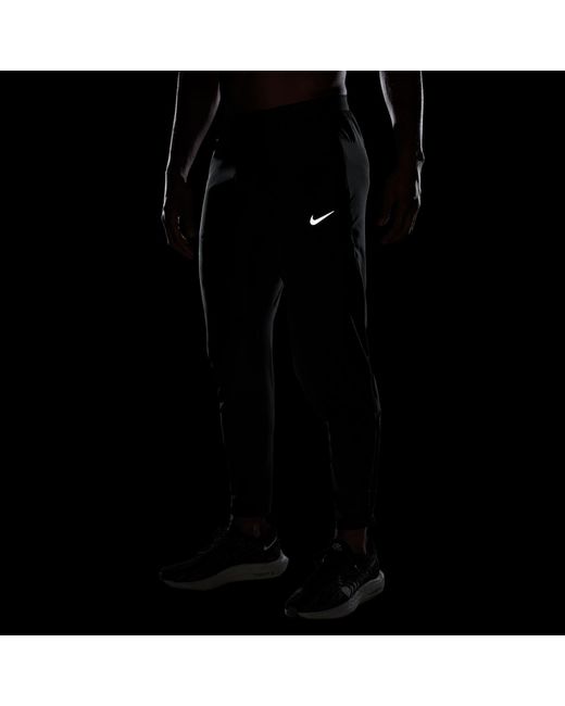 Nike Blue Stride Dri-Fit Woven Running Trousers for men