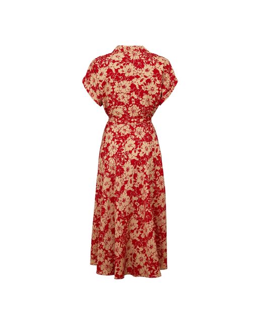 Ralph Lauren Red Wrap Dress