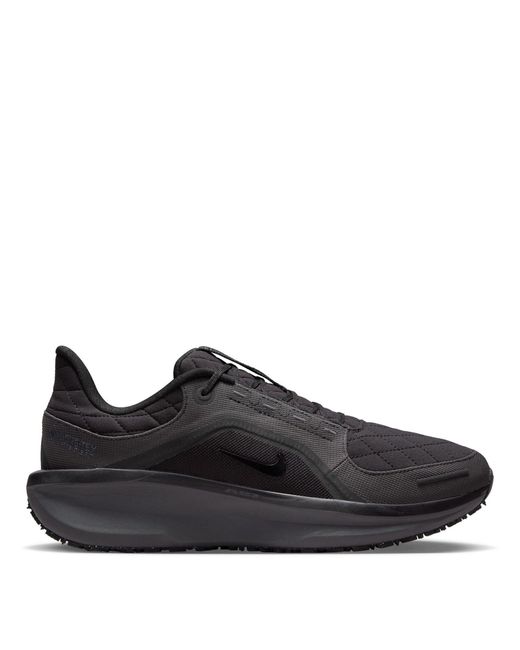 Nike Black Winflo 11 Gore-Tex Weatherized Road Running Shoes for men