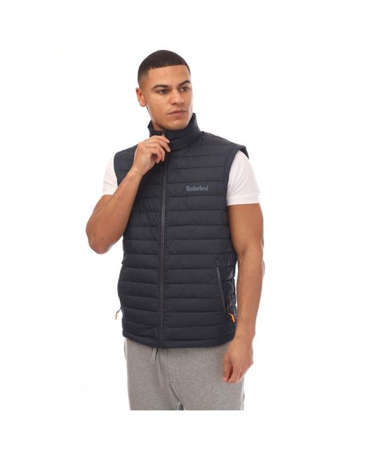 Timberland Black Axis Peak Durable Water Repellent Vest for men