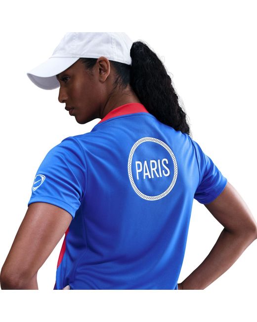Nike Blue Psg Third Pre Match Shirt 2025 2026