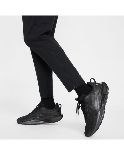Nike Blue Stride Dri-Fit Woven Running Trousers for men