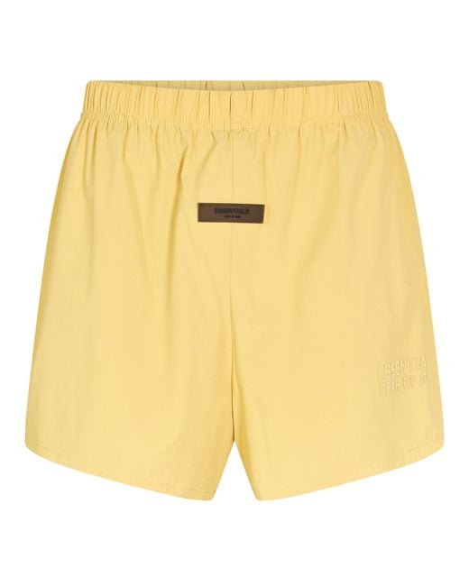 Fear Of God Yellow Cycling Shorts for men