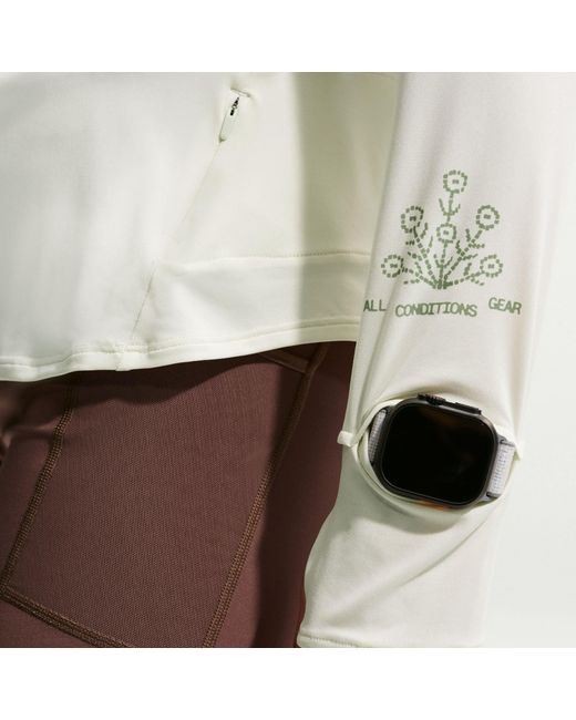 Nike Green Performance Running Jacket