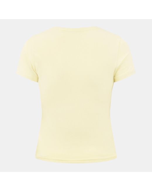 Jack Wills Yellow Jw Graphic Slim Fit T-Shirt