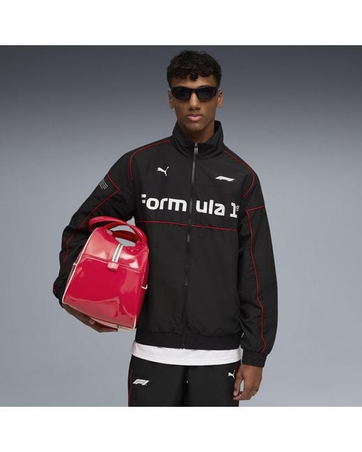 PUMA Black F1 Sds2.0 Woven Performance Jacket for men