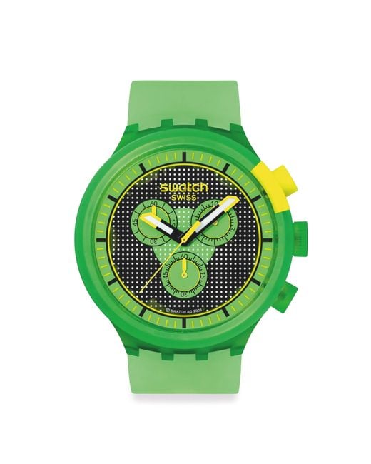 Swatch Green Smash It! Watch 64