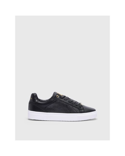 Pretty Green White Cali Paisley Low-Top Trainers for men