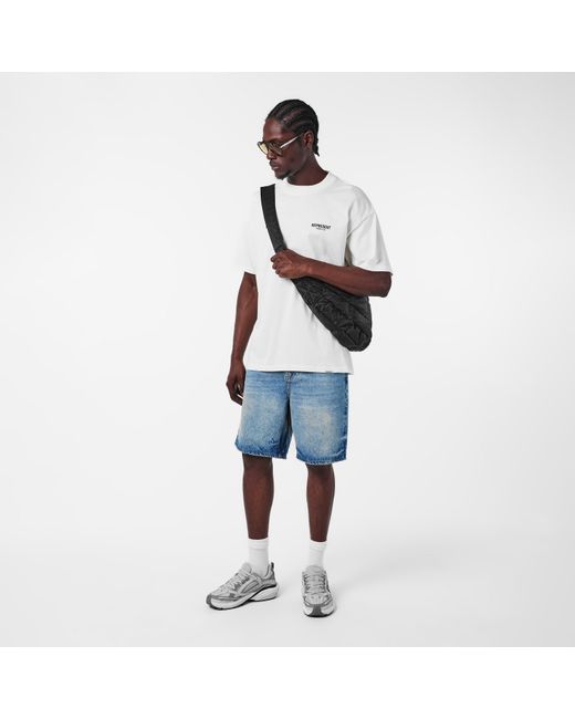 Represent White Owners Club Oversized Fit T-Shirt for men