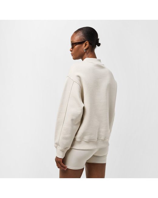 The Couture Club White Embroidered Knitted Crew Neck Jumper
