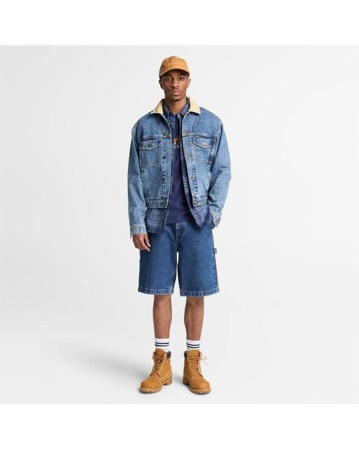 Timberland Blue Timb Est. Tee Sn64 for men
