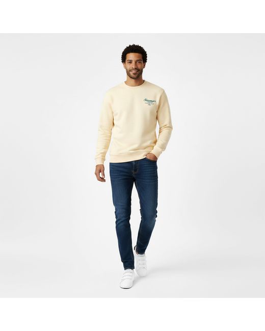 Slazenger 1881 Natural Slaz Crew Sweatshirt for men