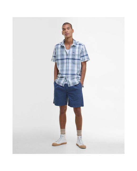 Barbour Blue Grassbeach Shirt for men