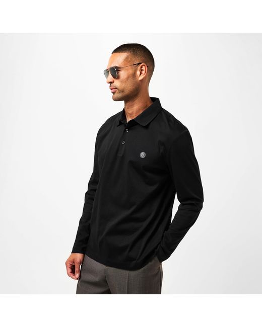 Boss Black Hbb Paley Long-Sleeve Polo for men