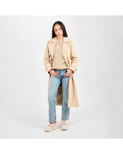 Steve Madden Natural Spectator Low-Top Trainers