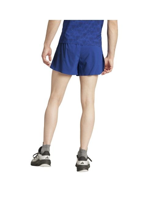 Adidas Blue Split Sho 3 M Gym Short for men