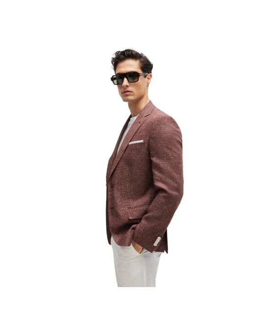 Boss Brown H Hutson Formal Jacket for men