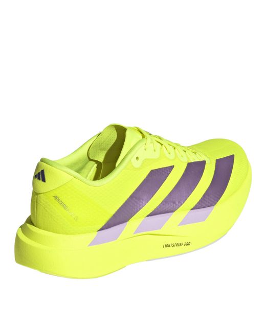 Adidas Yellow Adidas Adizero Evo Sl Woven Sneaker