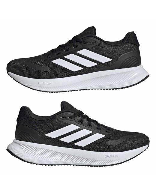 Adidas Black Runfalcon 5 Running Shoes