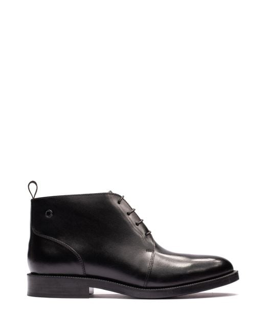 Base London Black Marco Chukka Boot for men