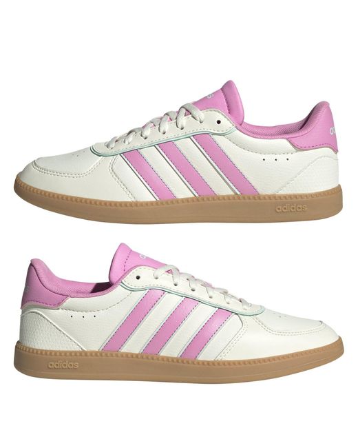 Adidas Pink Breaknet Sleek Trainers