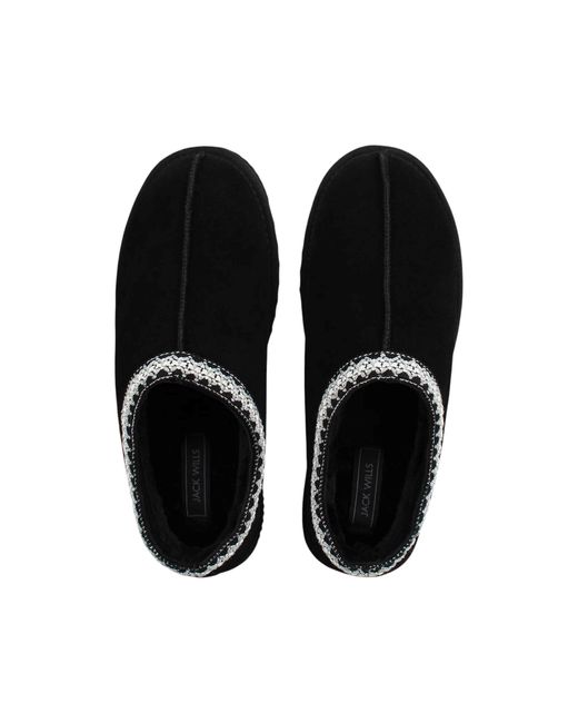 Jack Wills Black Slip On Snug for men