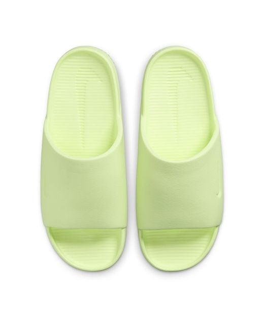 Nike Green Calm Slides