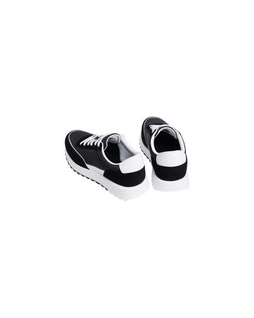 Calvin Klein Black Low-Top Trainers for men